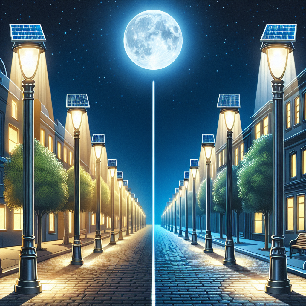 Comparison of Solar Bollards with Traditional Lighting Solutions